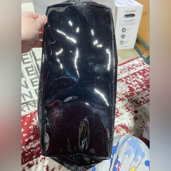 Jimmy Choo Parfumes Tote Bag Black Patent Leather - Picture 10 of 11